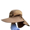 Sombrero Gorro Alta Proteccion Sol Cubre Nuca Transpirable