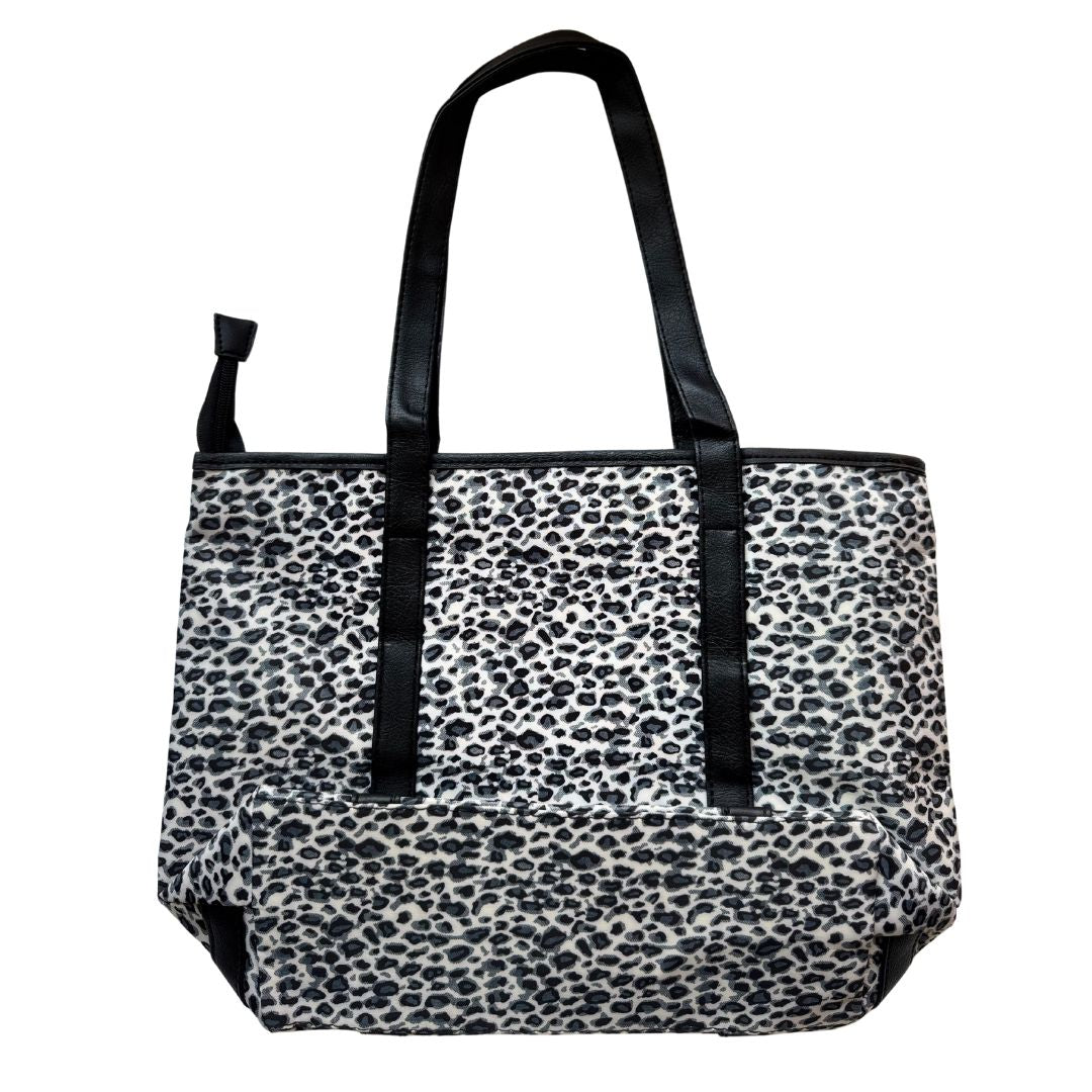 Bolso cartera verano Wildcub Animal Print - gris