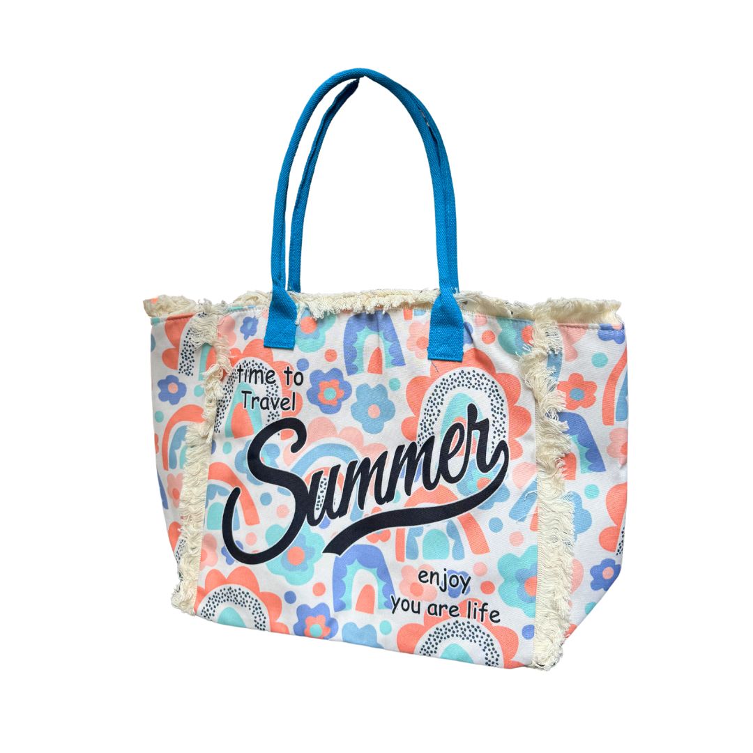 Maxi Bolso de Playa Summer - Multicolor