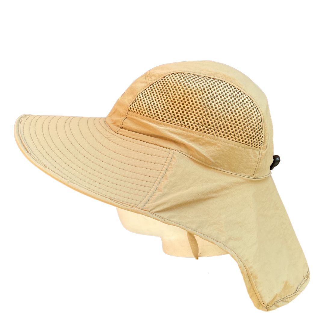 Sombrero Gorro Alta Proteccion Sol Cubre Nuca Impermeable