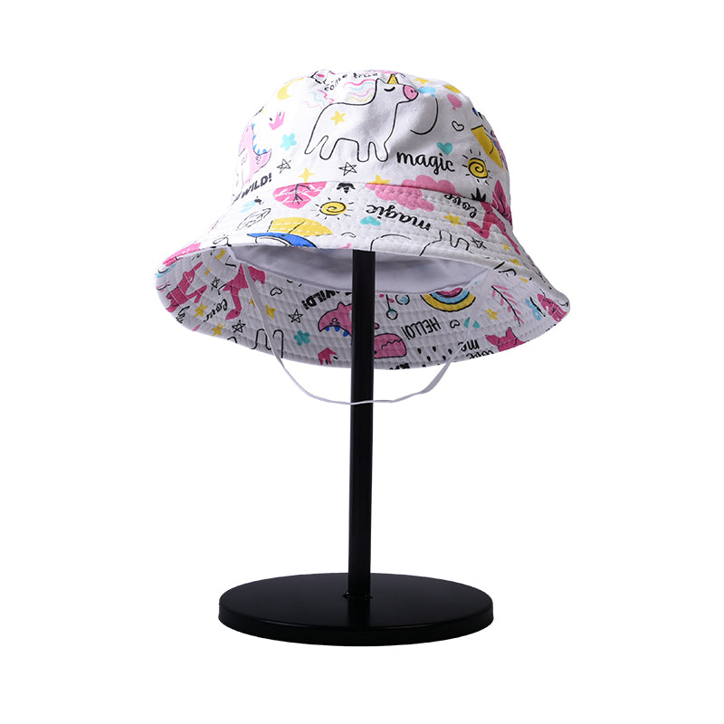 Bucket hat Raw Pink 52 cm: Gorro para niña de 2 a 5 años