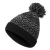 Beanie Bawei de Lana con Pompon