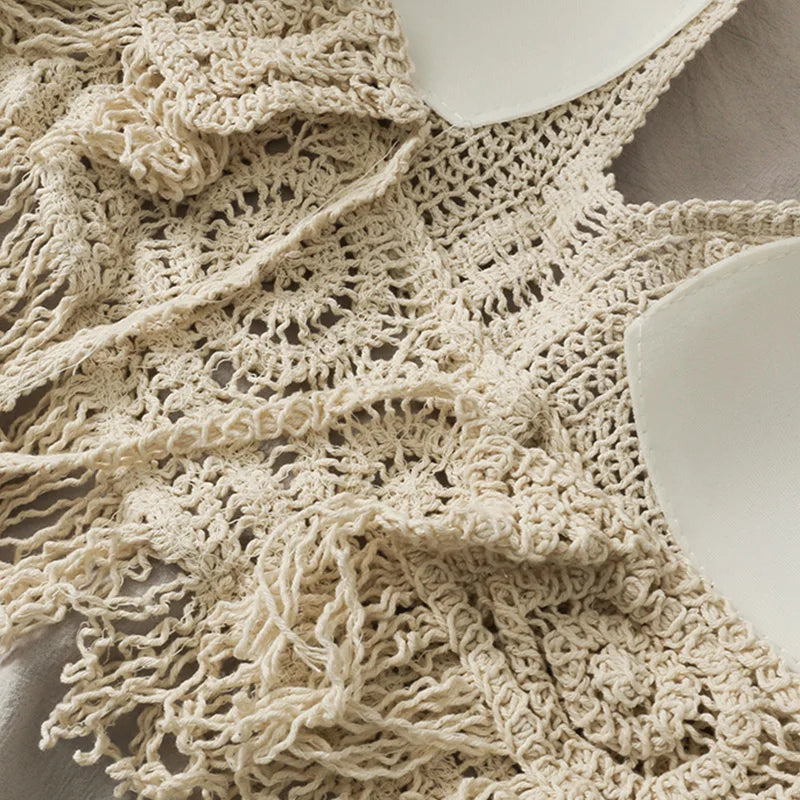 Top de Verano Capri Beach Beige  - Talla S