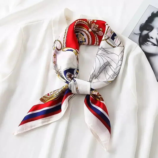 Pañoleta Bandana Pañuelo Accent de 70x70cm CON DETALLE