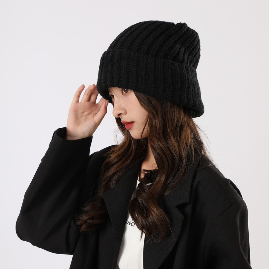 Beanie Shantall Holgado para mujer | Negro