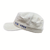 Gorra Militar Carbonera Washed | Crema
