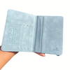 Porta Pasaporte Travel Wallet Modelo RFID BLOCKING - Celeste