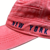 Gorra Militar Carbonera Washed | Coral