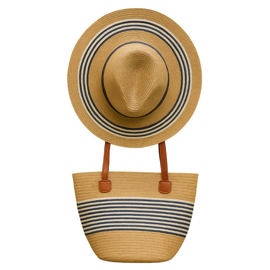 Pack Sombrero y Bolso Eliane – Estilo Natural de Verano
