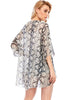 Cargar imagen en el visor de la galería, Kimono Mujer snake - Gris Beige - Talla L