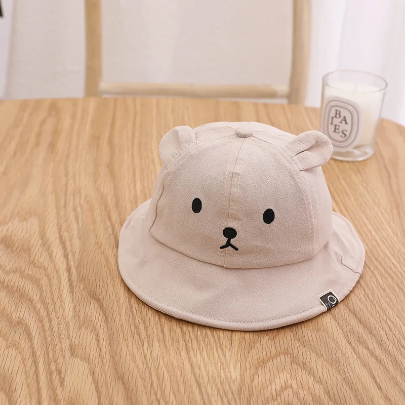 Sombrero Osito Orejón 52cm para Bebé de 9 meses a 2 años - Beige