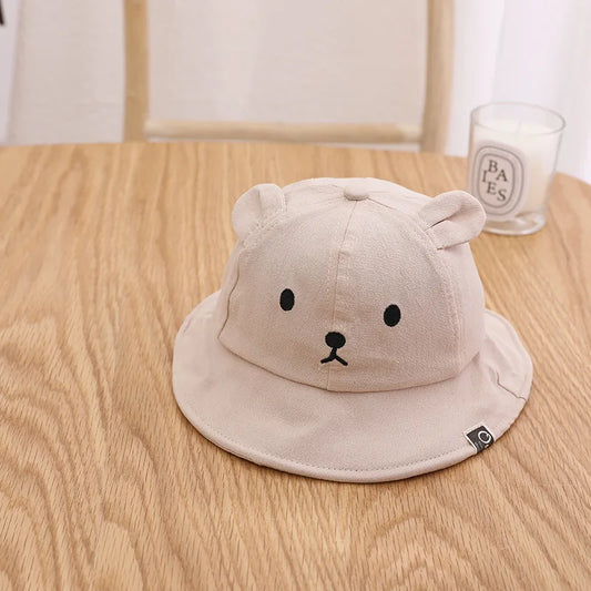 Sombrero Osito Orejón 52cm para Bebé de 9 meses a 2 años - Beige