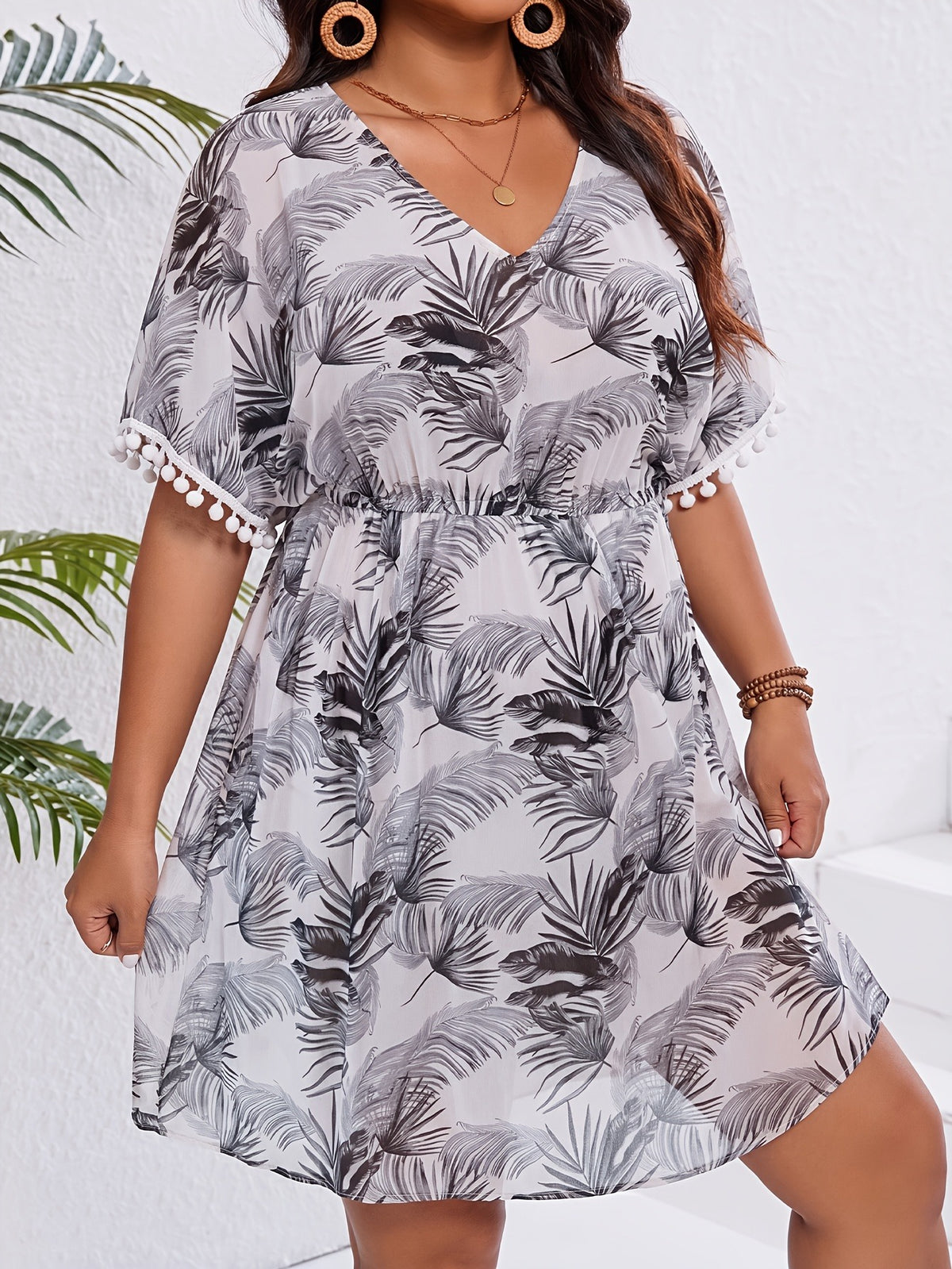 Salida de Playa Vestido Tenohira - Talla M