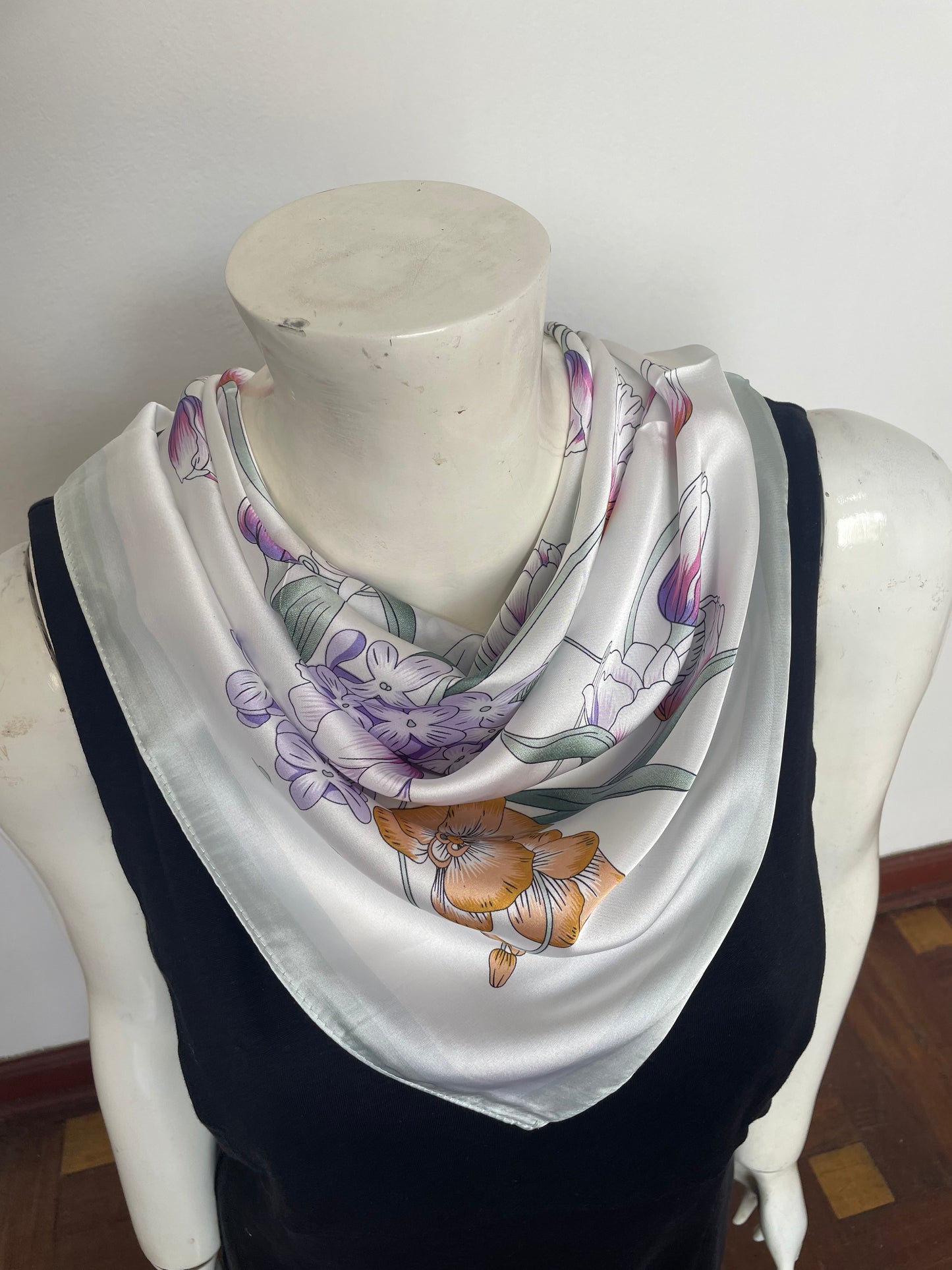 Pañoleta Bandana Pañuelo Wildflower de 70x70 cm