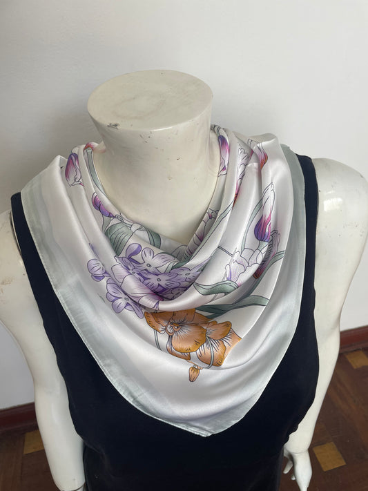 Pañoleta Bandana Pañuelo Wildflower de 70x70 cm