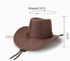 Sombrero vaquero color marron
