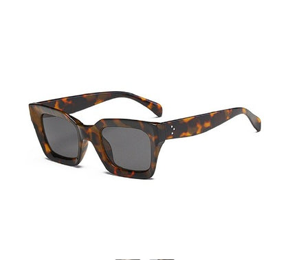 Gafas Lentes de Sol cuadradas Retro Hailey + Estuche