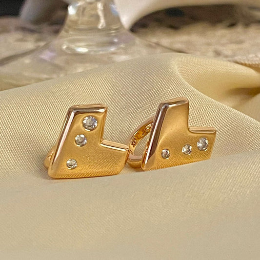 Aretes de Corazon Massiel