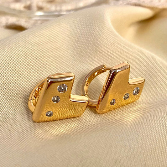 Aretes de Corazon Massiel