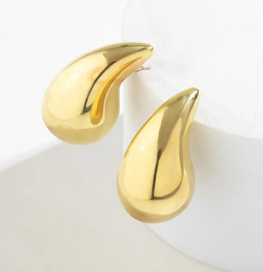 Aretes en forma de Gota Mujer Bottega en tendencia