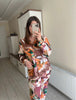 Pijama de Viscosa para Mujer Modelo Cecilia Talla M - Multicolor