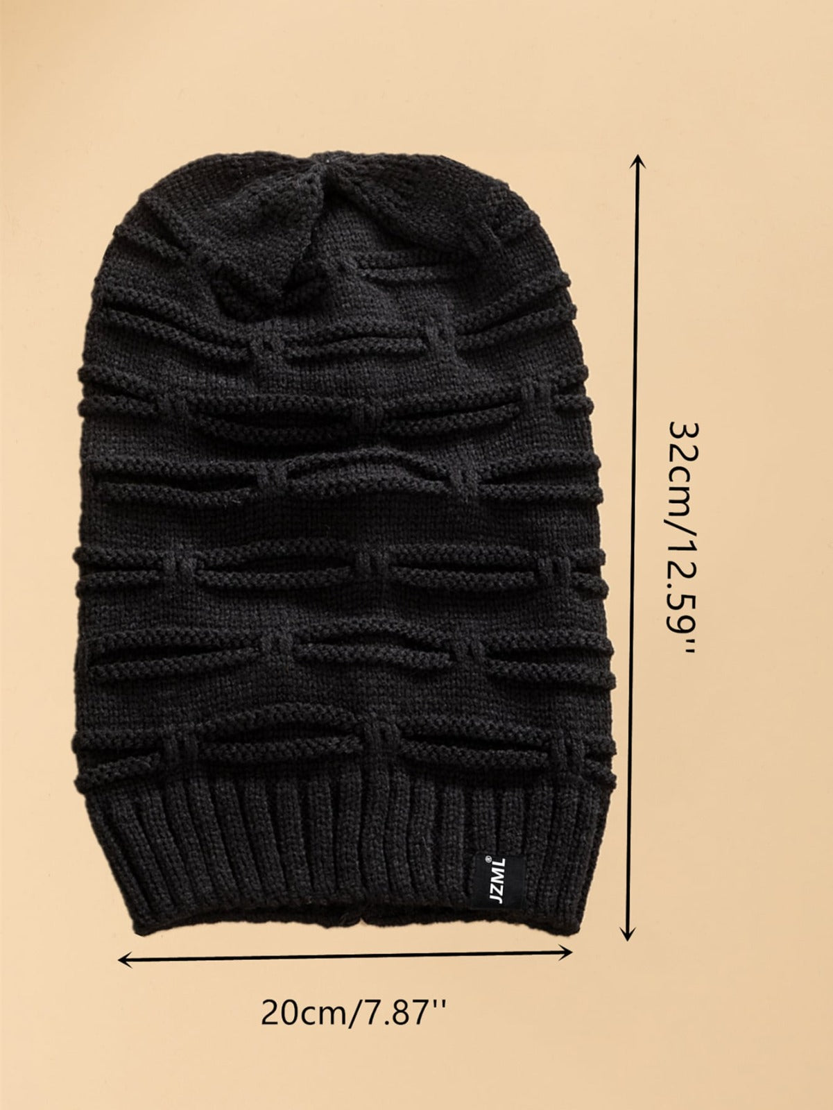 Beanie Max - Negro Chullo Gorro hombre