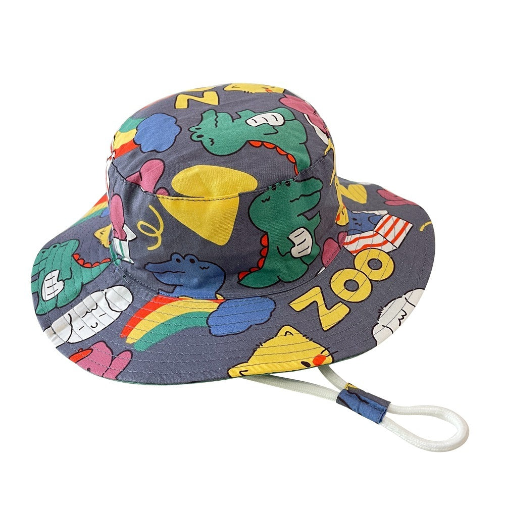 Bucket Hat Blue Zoo 48cm: Sombrero Para niños de 6 a 12 meses