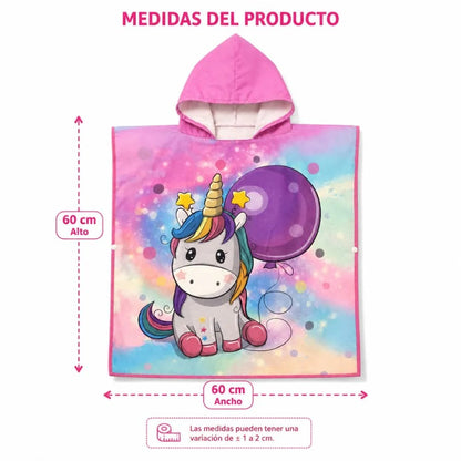 Toalla Twilight Sparkle con capucha para niñas de 5 a 8 años
