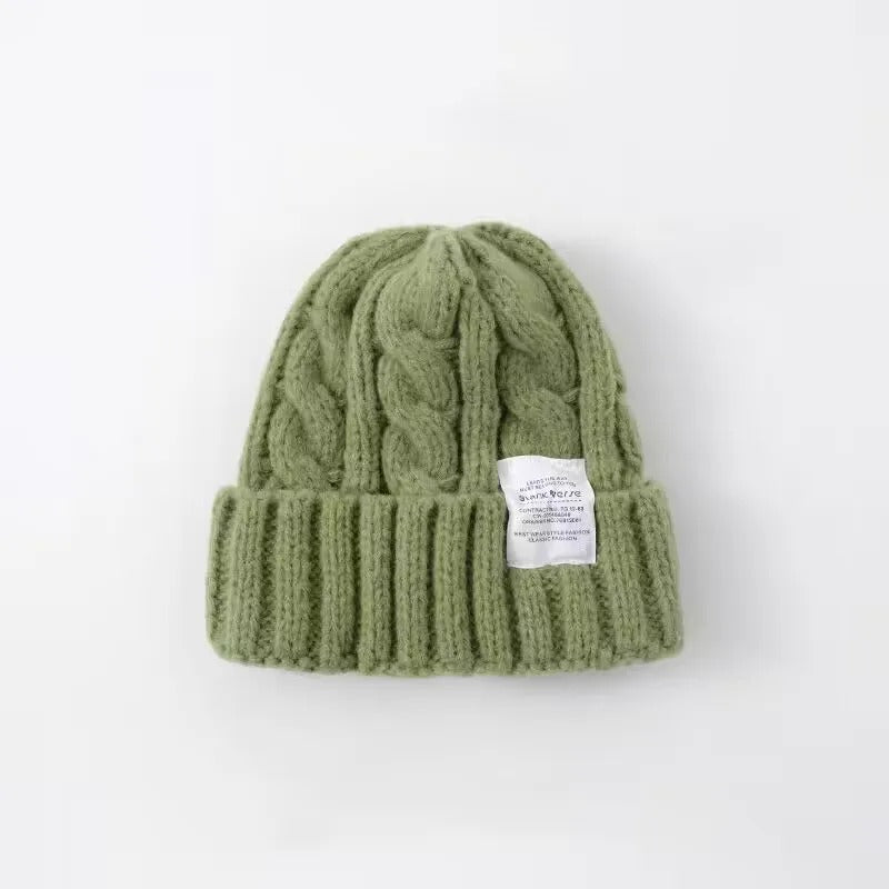 Beanie Kpop Verde - Gorro Gorra Chullo de Dama