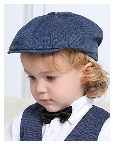 Boina Beck Espiga Niños 2-5 Años (52 cm) | Azul Claro