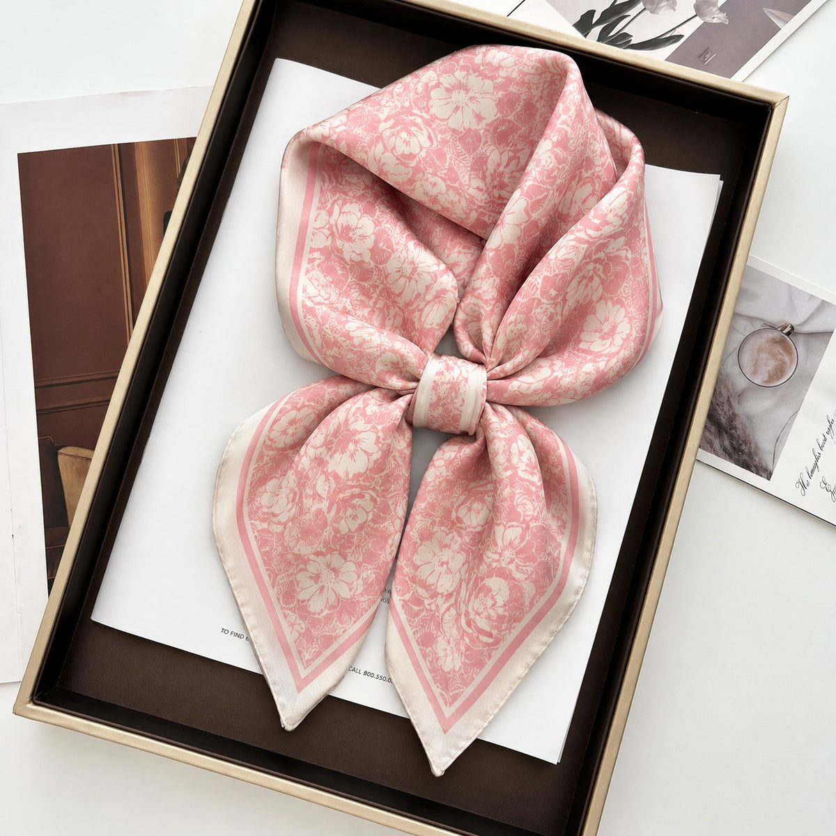 Pañoleta Bandana Pañuelo Eunice de 70x70 cm