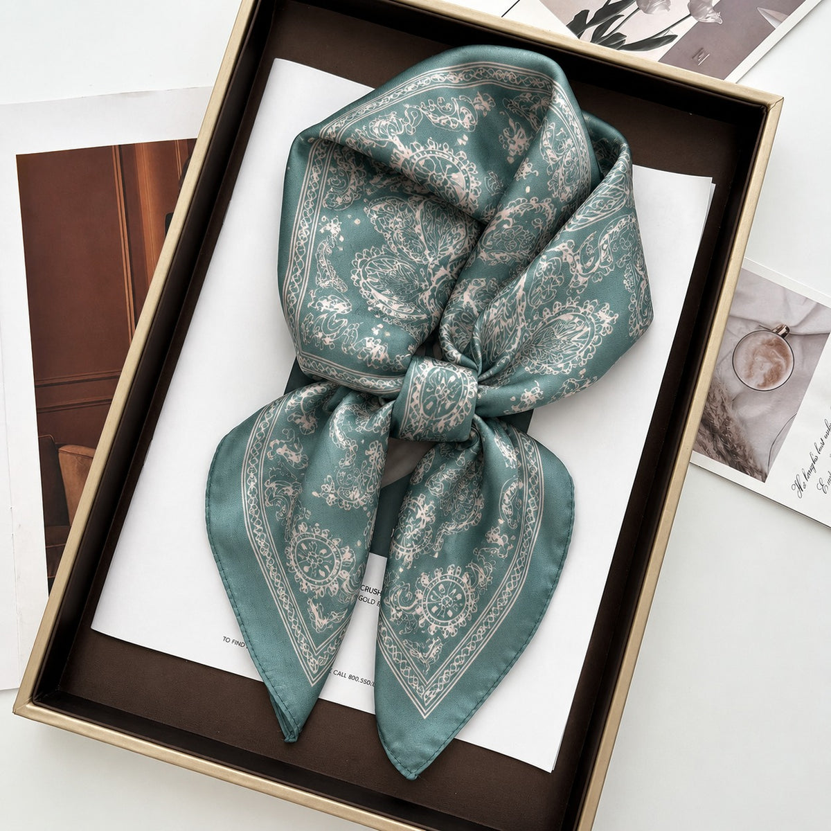 Pañoleta Bandana Pañuelo Lisa de 70x70 cm