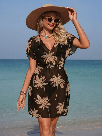 Salida de Playa Vestido Ziña - Talla M