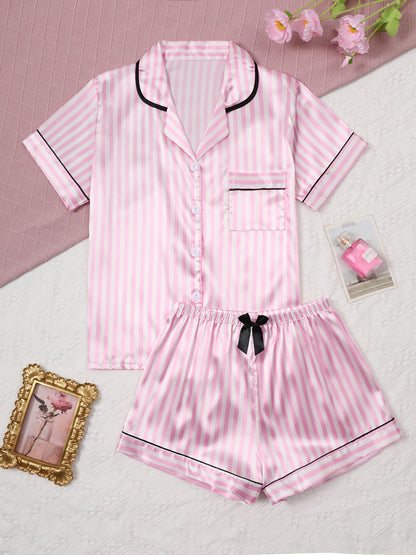 Conjunto de Pijama a Rayas Romy
