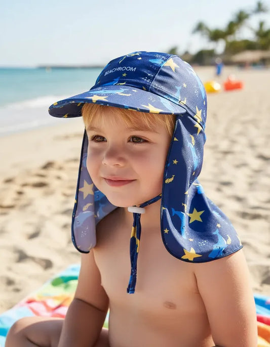 Legionario Little Whails | Gorro Cubrenuca de niños 2 a 6 años 50cm a 54 cm