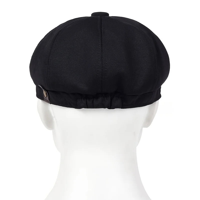 Boina BeckAddup Negro: Gorra de Hombre Talla M