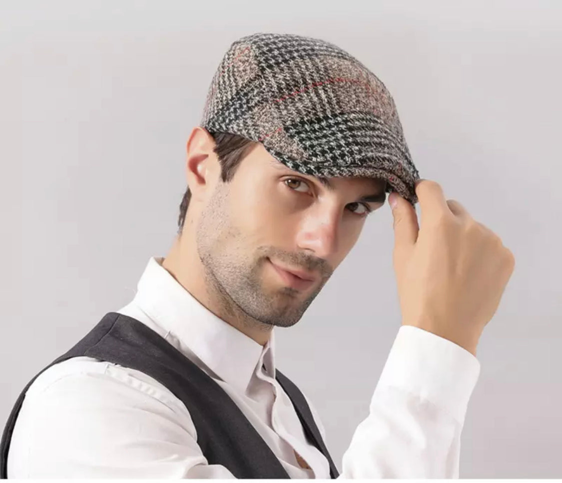 Boina de Hombre Paul con broches