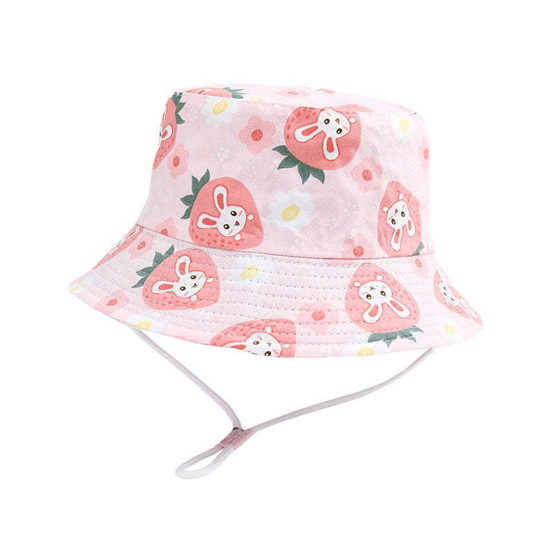 Conejita Fresa - 54cm - Bucket hat Gorro para niña