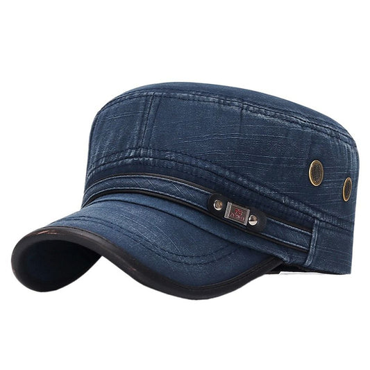 Gorra Carbonera Fashion con borde - Azul