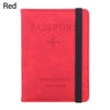 Cargar imagen en el visor de la galería, Porta Pasaporte Travel Wallet Modelo RFID BLOCKING -Rojo