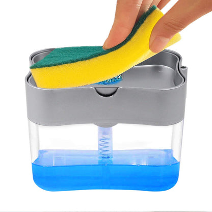 Dispensador de Lava Vajilla 2 en 1