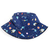 Cargar imagen en el visor de la galería, Bucket hat Gorro para niño Modelo Galaxia - 54 cm