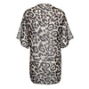 Kimono Mujer Leopard Print - Beige - Talla L/XL