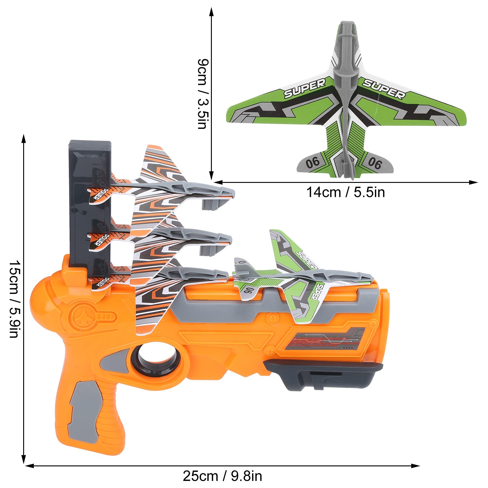 FlyGo™ Pistola de juguete Lanza Aviones Pro Max