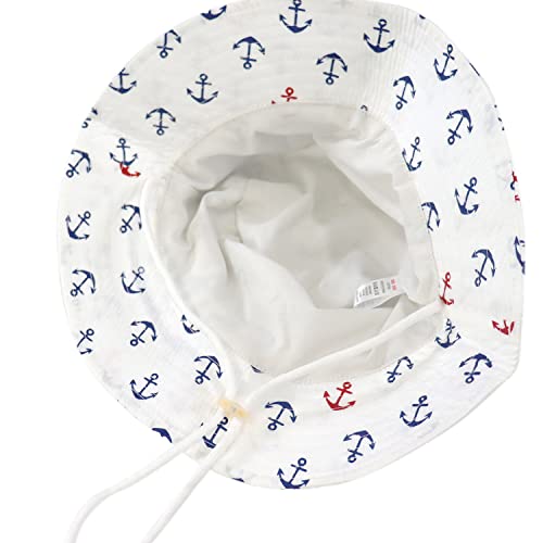 Marinero Blanco - 54cm - Sombrero Bucket hat Gorro para niño