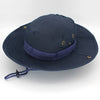 Sombrero Safari Pescador 3 en 1 Plegable Cinta - Azul Marino