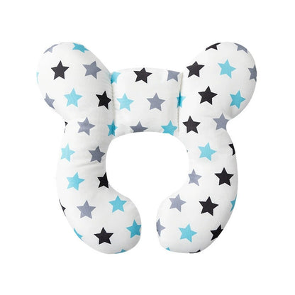 Almohada de Viaje Bebé Forma de U Estrellitas