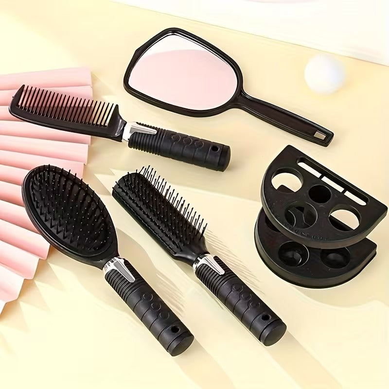Kit Cepillos para Cabello + Espejo – Set Completo