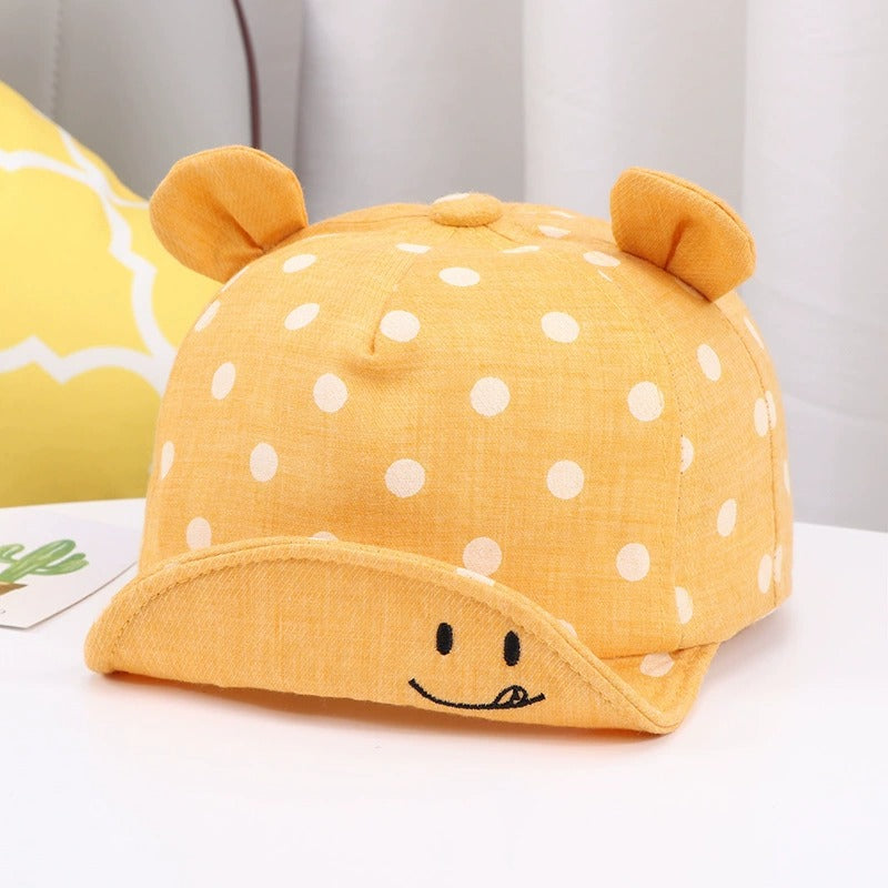 Gorra Estilo Beisbol Snapback Niños Puntillos 48 cm (6–12 meses)