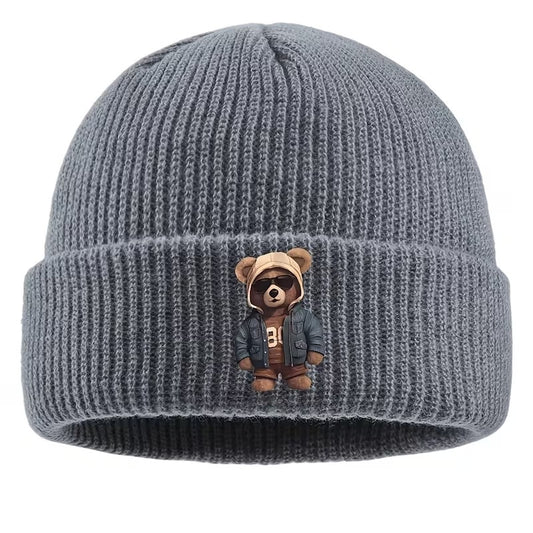Beanie Urban Teddy 56cm: Gorro invierno niño de 4 a 6+ años